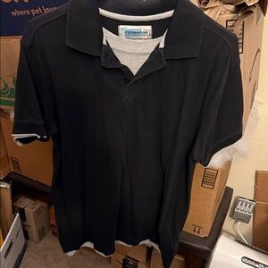 Ferruche Men's Classic Black Polo Shirt